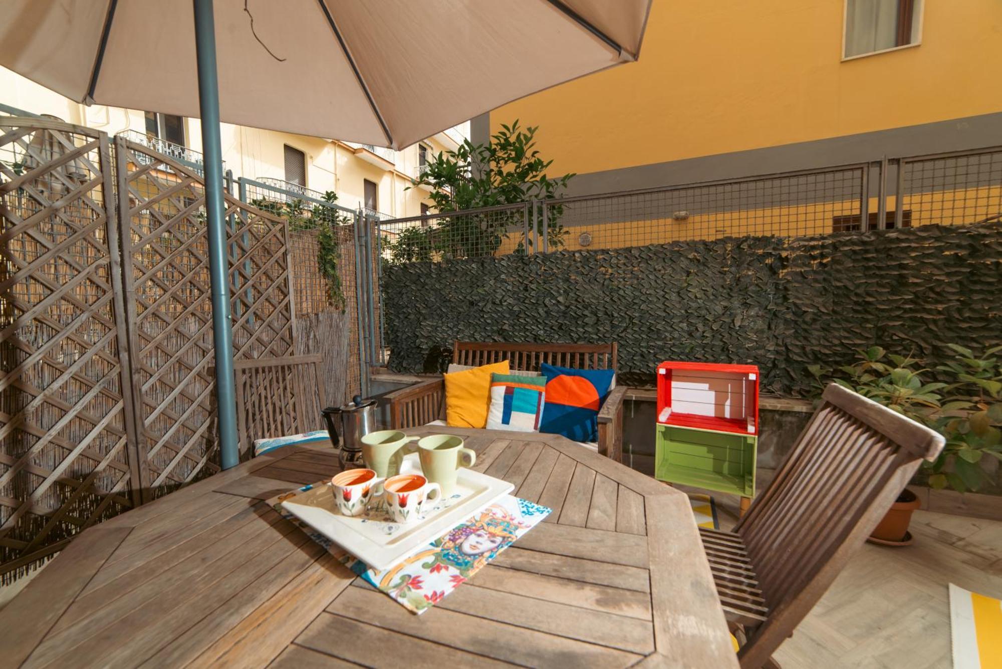 Portarotese Apartment With Terrace Salerno Buitenkant foto